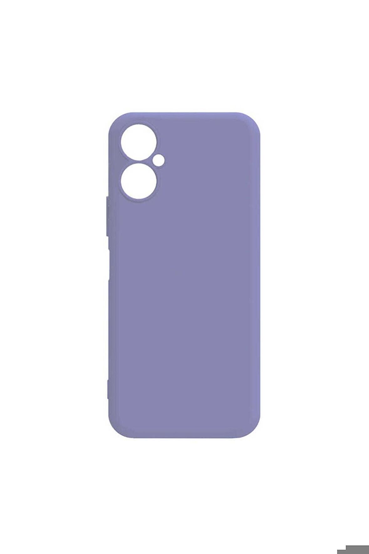 Tecno Camon 19 Neo Uyumlu Kılıf Biye Silikon Lila