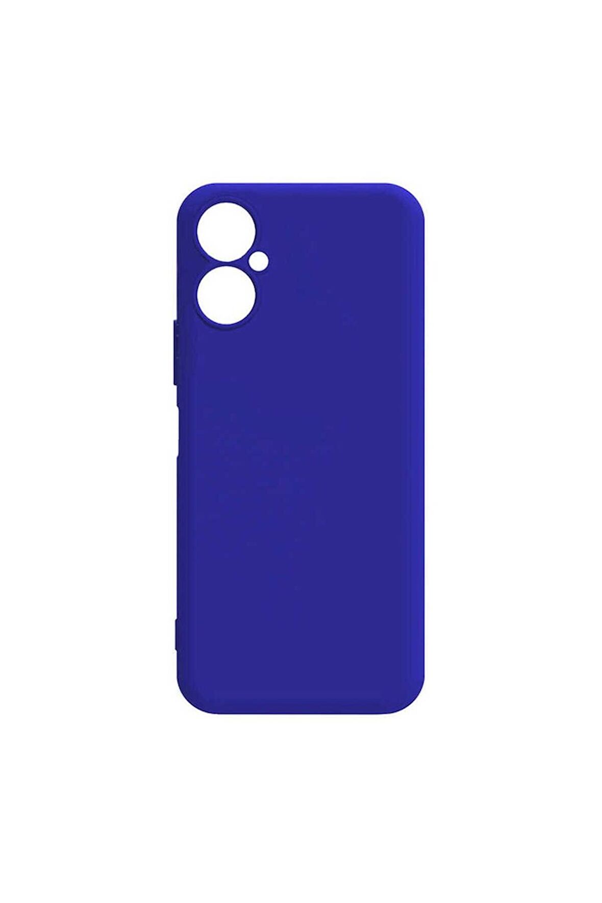 Tecno Camon 19 Neo Uyumlu Kılıf Biye Silikon Mavi