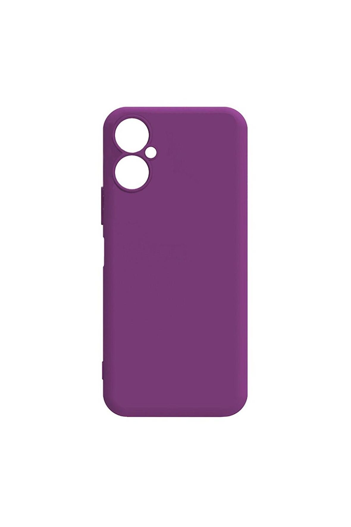 Tecno Camon 19 Neo Uyumlu Kılıf Biye Silikon Mor