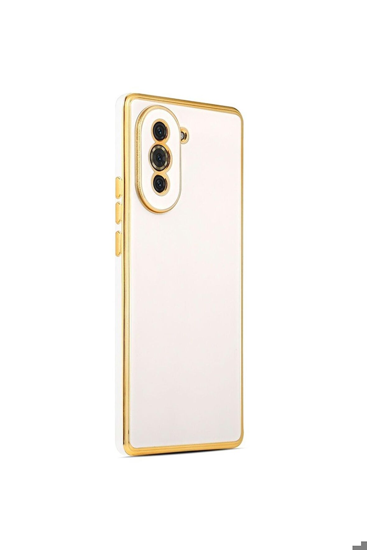 Huawei Nova 10 Pro Uyumlu Kılıf Bark Kapak Beyaz