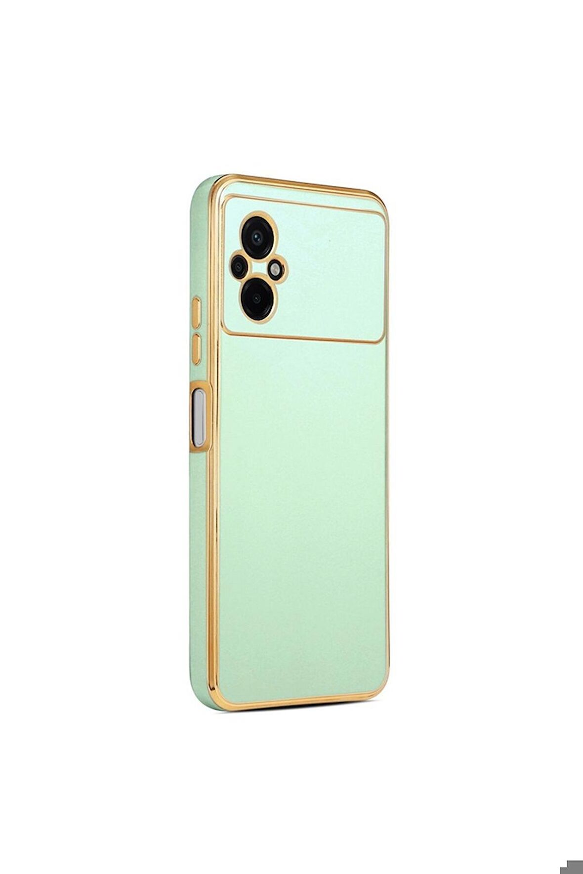 Xiaomi Poco M5 Uyumlu Kılıf Bark Kapak Açık Yeşil