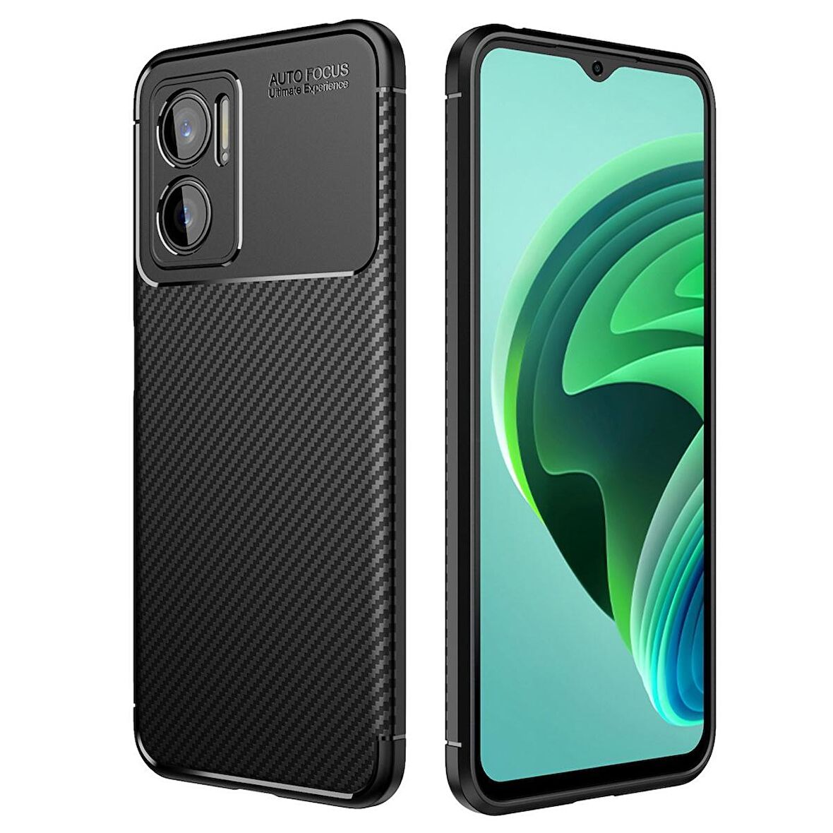 Xiaomi Redmi Note 11E Uyumlu Kılıf Negro Silikon Kapak Siyah