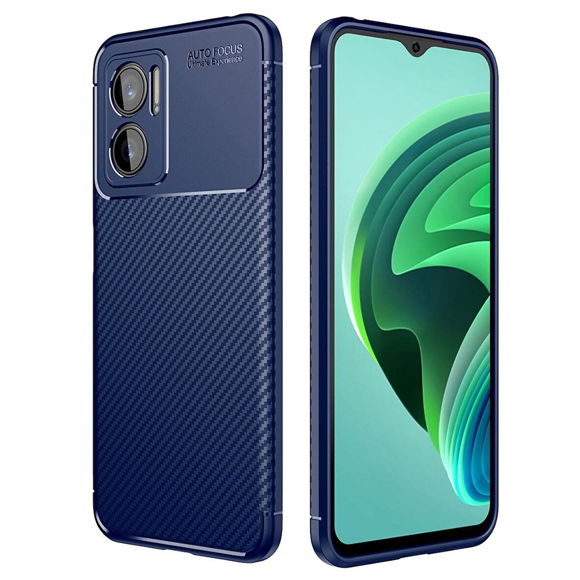 Xiaomi Redmi Note 11E Uyumlu Kılıf Negro Silikon Kapak Lacivert