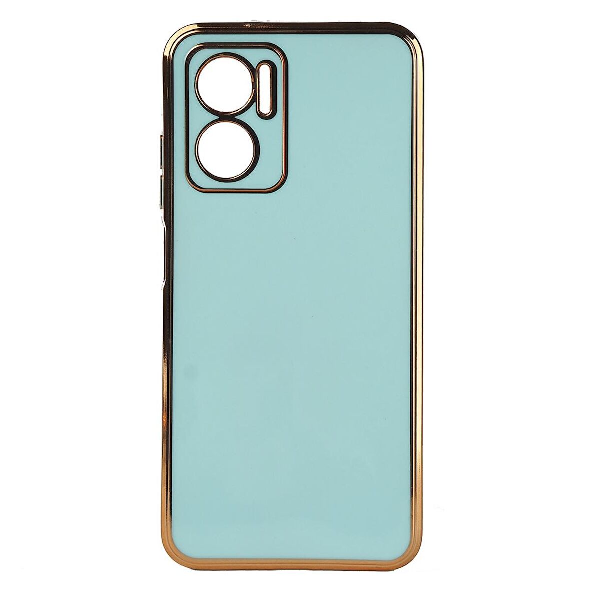 Xiaomi Redmi Note 11E Uyumlu Kılıf Bark Kapak Mavi Açık