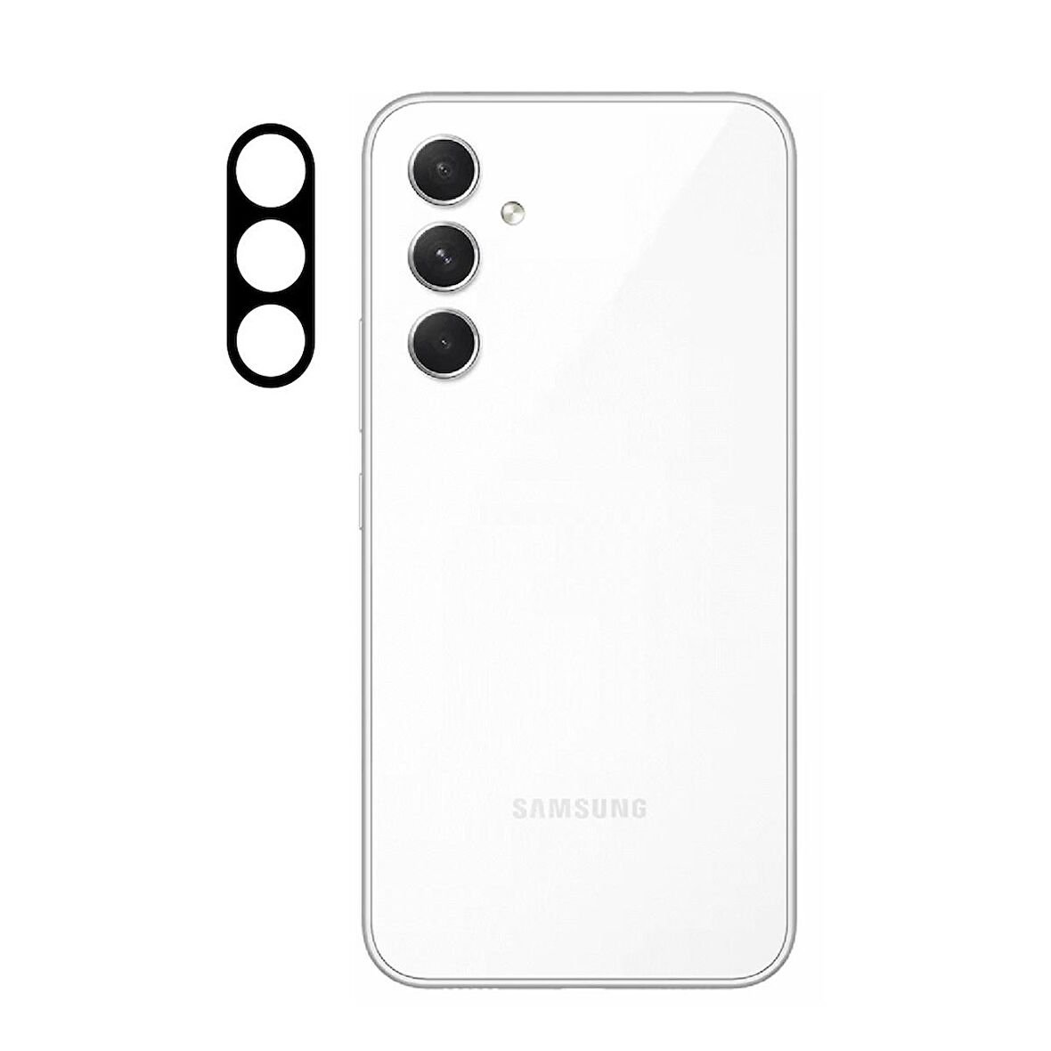 Samsung Galaxy A54 Uyumlu 3D Kamera Camı