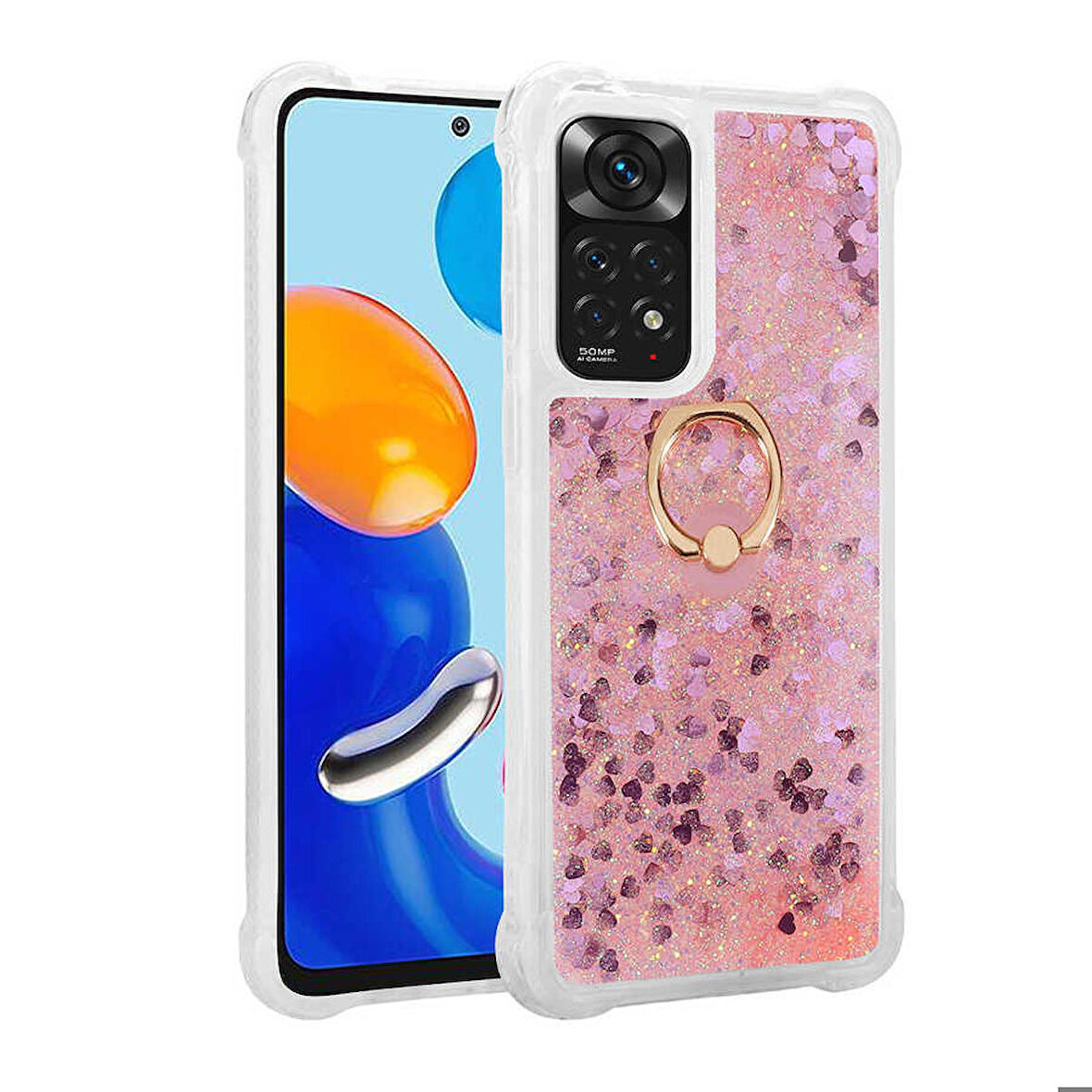 Xiaomi Redmi Note 12 4G Uyumlu Kılıf Milce Kapak Pembe