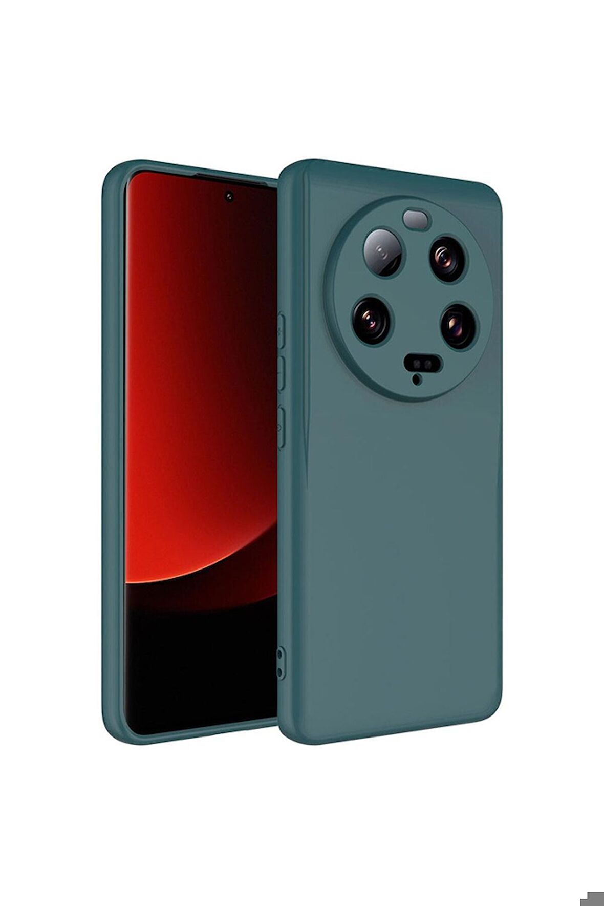 Xiaomi Mi 13 Ultra Uyumlu Kılıf Mara Lansman Kapak Koyu Yeşil