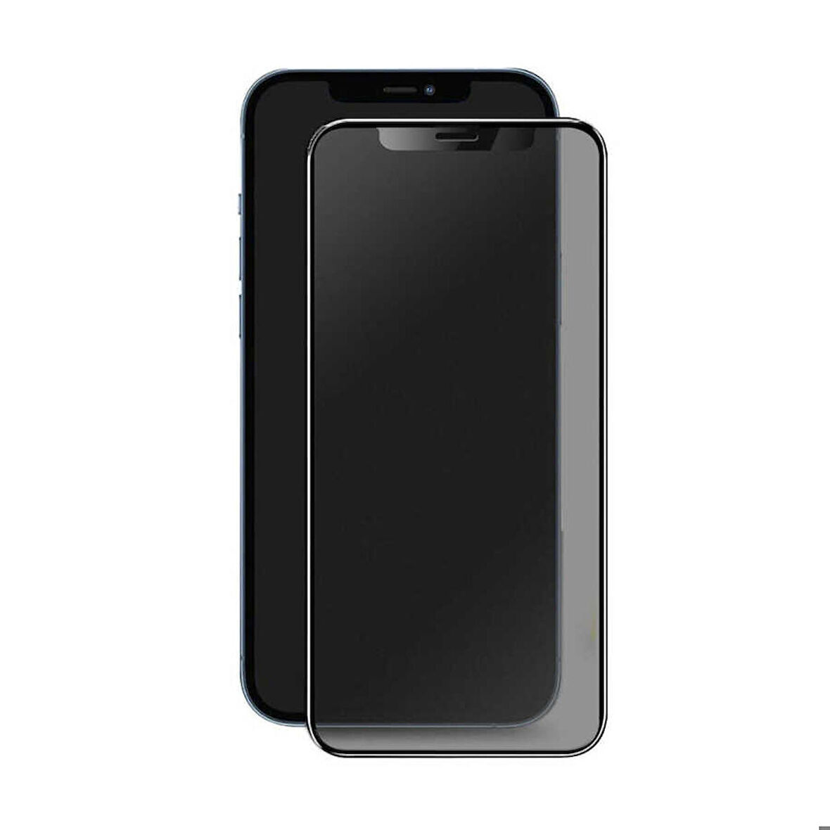 Apple iPhone 15 Pro Max Uyumlu Hayalet Ekran Koruyucu Davin Privacy Mat Seramik Ekran Filmi