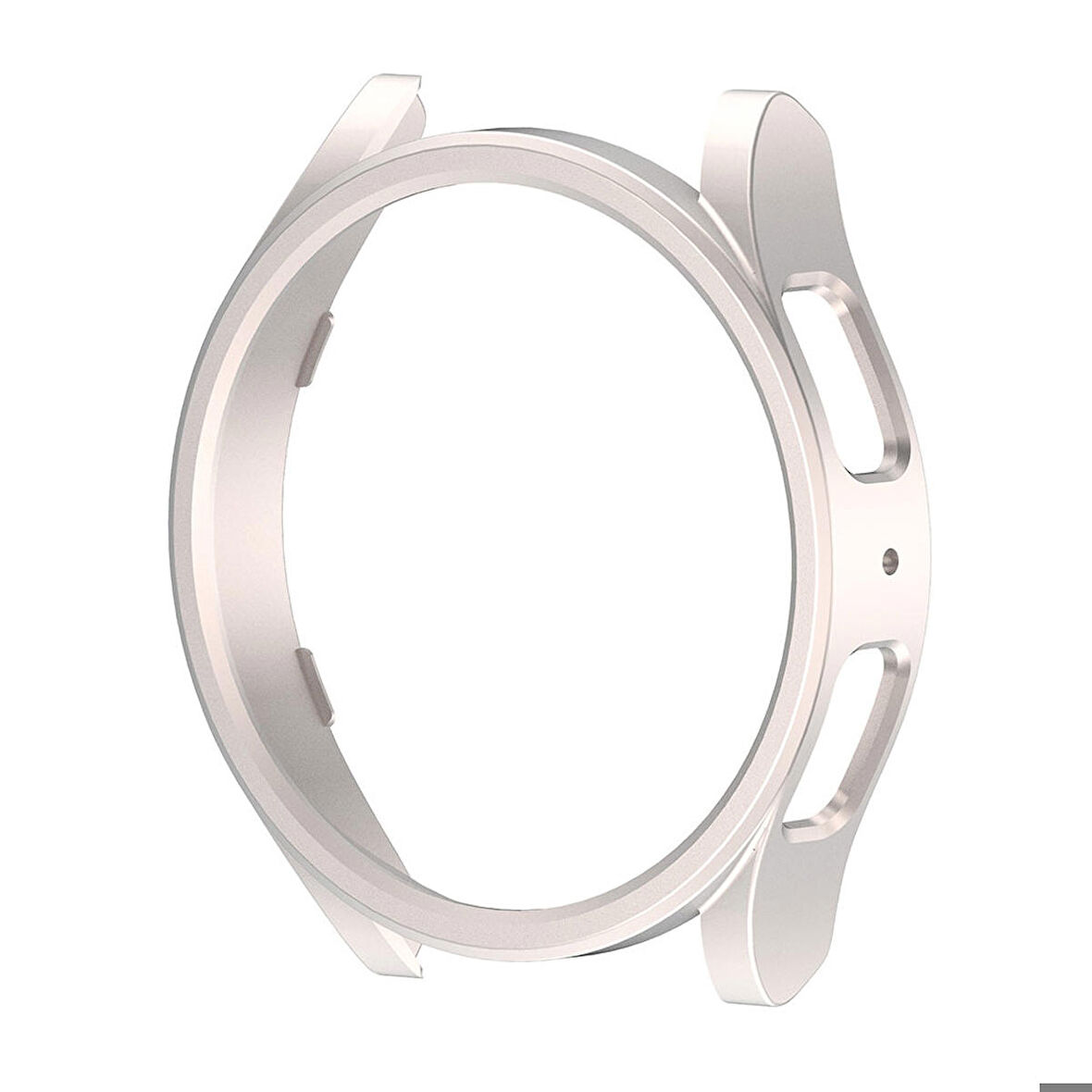 Samsung Galaxy Watch 6 44 Mm Uyumlu Sert PC Kasa Koruyucu Watch Gard 16 Starlight