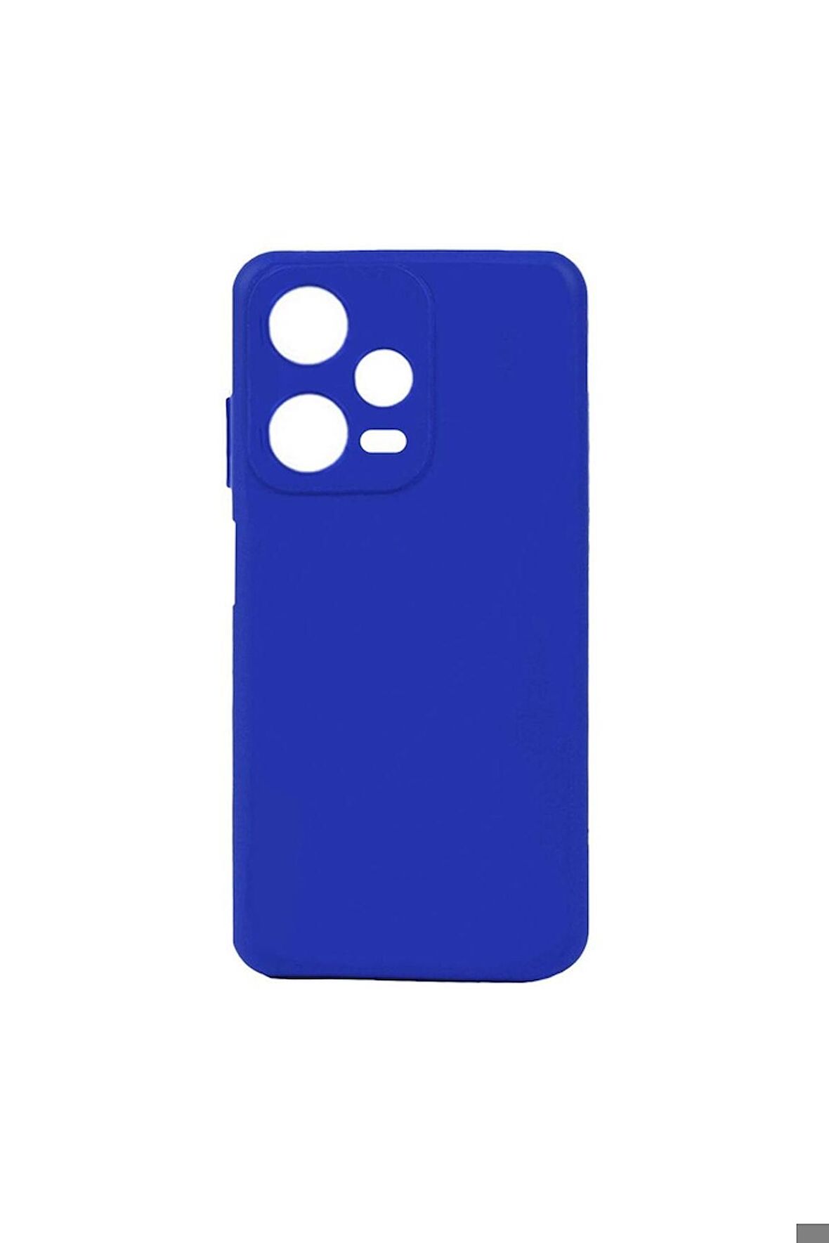 Xiaomi Redmi Note 12 Pro 5G Uyumlu Kılıf Biye Silikon Mavi