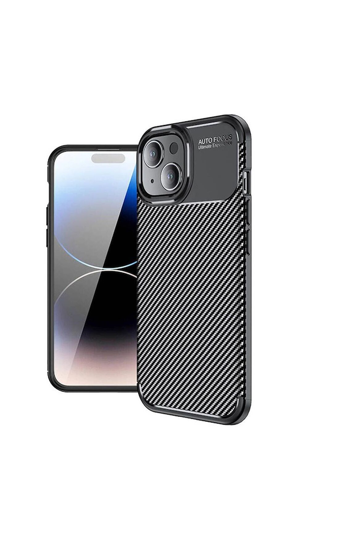Apple iPhone 15 Uyumlu Kılıf Negro Silikon Kapak