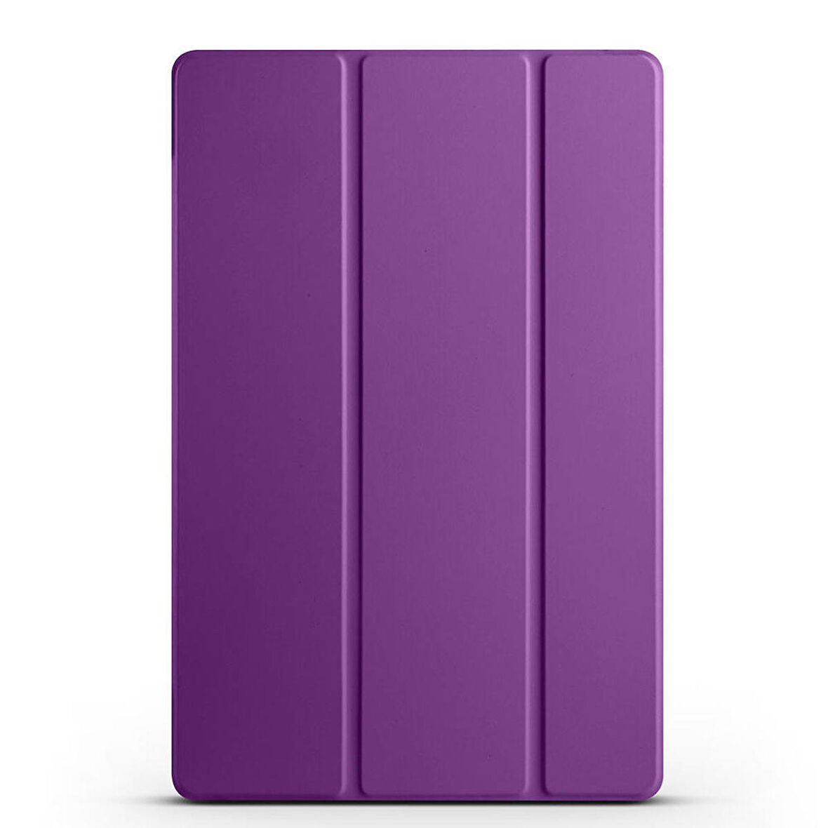 Samsung Galaxy Tab S9 Uyumlu Tablet Kılıfı Smart Cover Standlı Akıllı Kılıf Mor