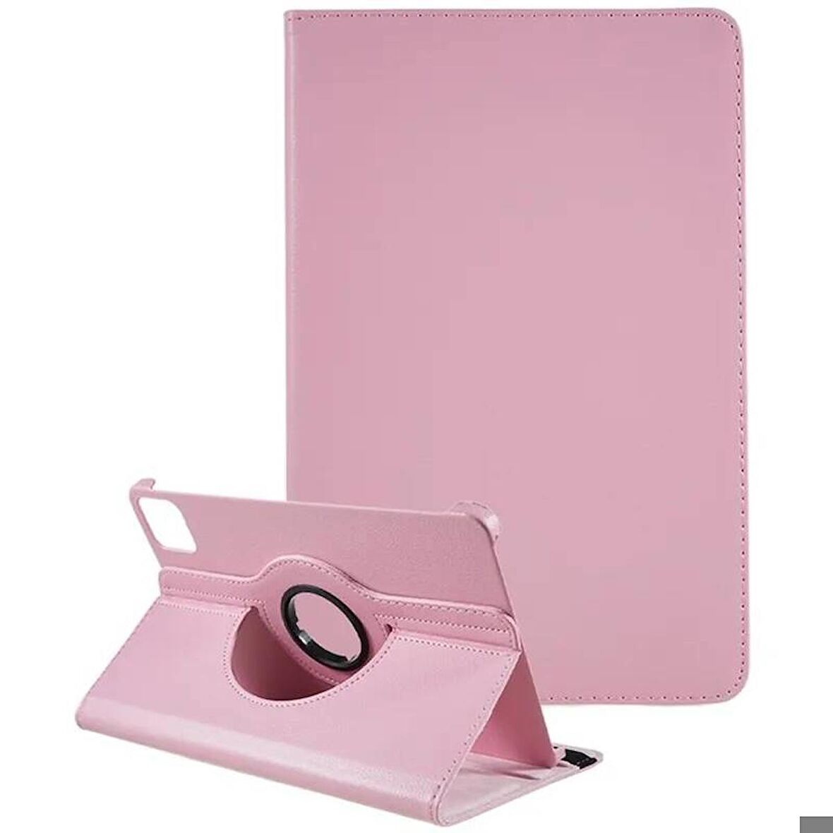 Xiaomi Pad 6 Uyumlu Tablet Kılıfı 360 Dönebilen Standlı Katlanabilir Kılıf Pembe