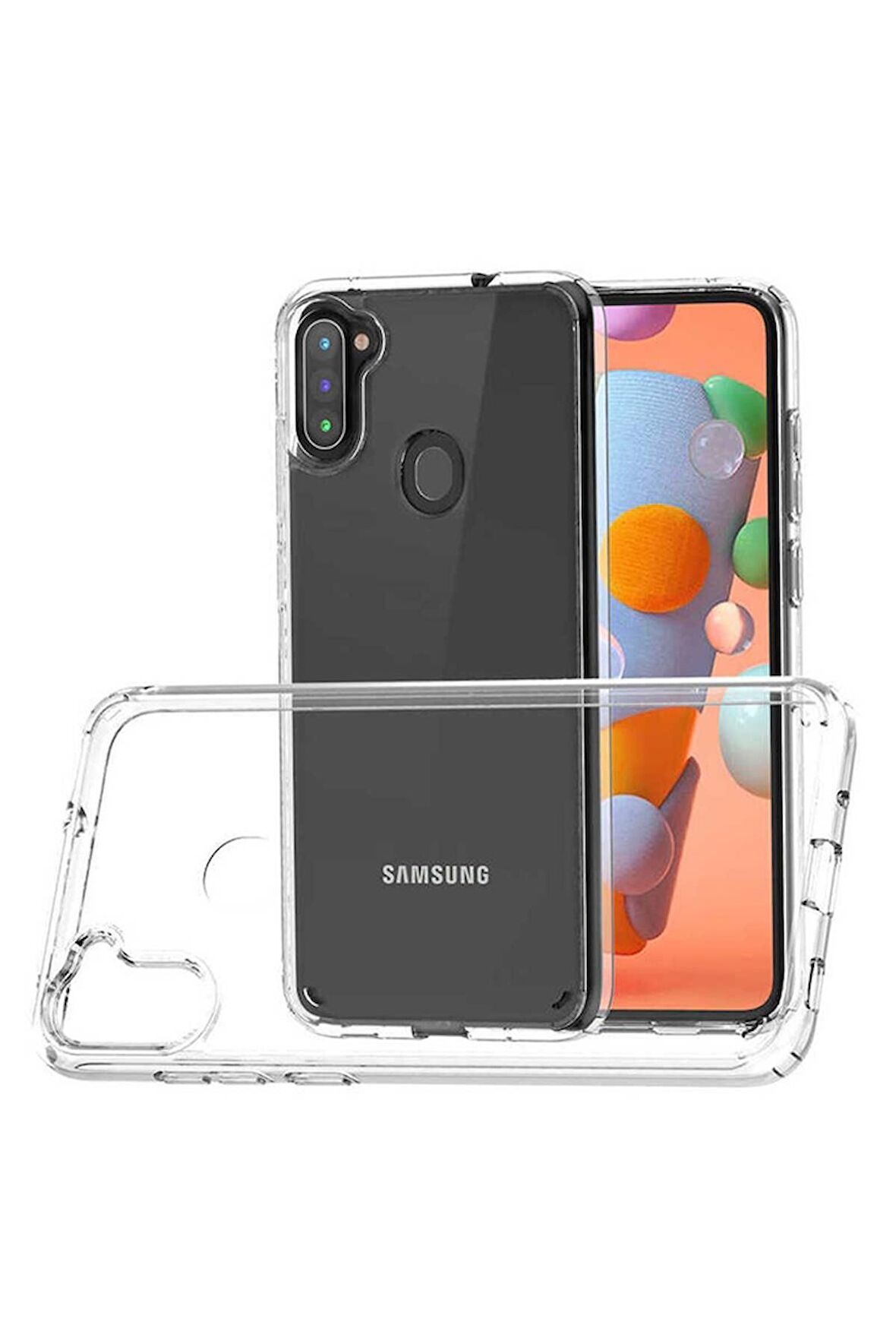 Samsung Galaxy A11 Uyumlu Kılıf Coss Kapak