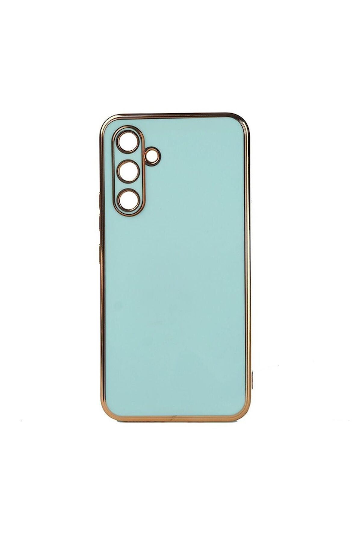Samsung Galaxy A14 Uyumlu Kılıf Bark Kapak Mavi Açık