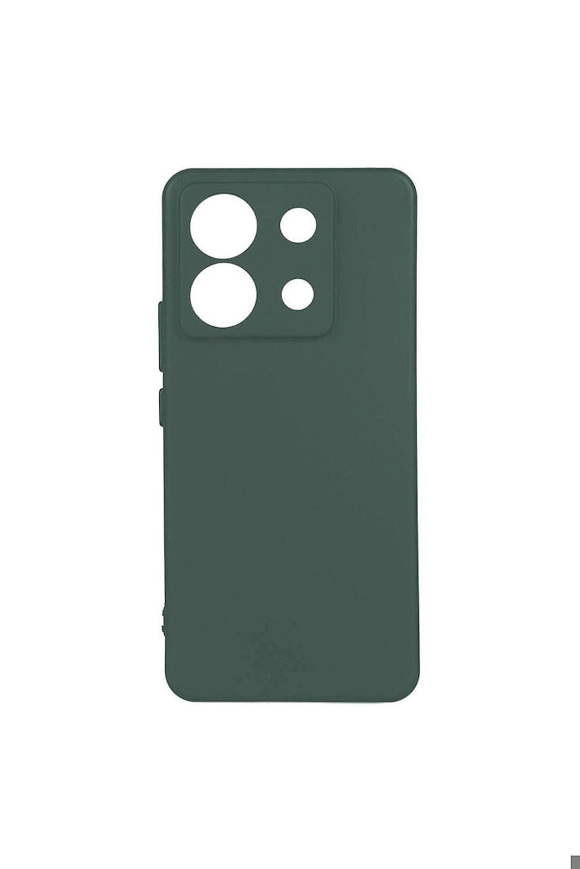Xiaomi Redmi Note 13 Pro 5G Uyumlu Kılıf Biye Silikon Haki