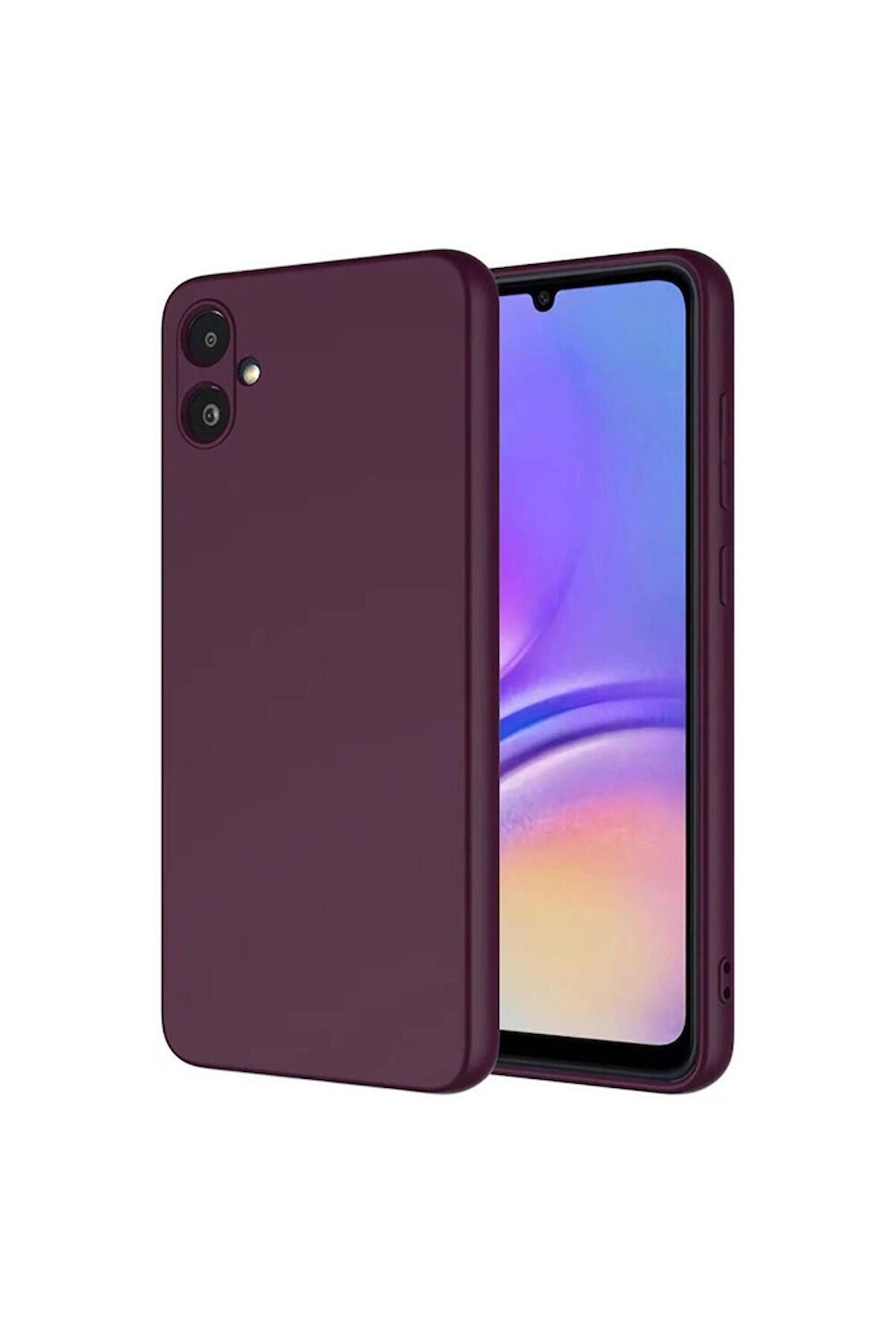 Samsung Galaxy A05 Uyumlu Kılıf Mara Lansman Kapak Koyu Mor