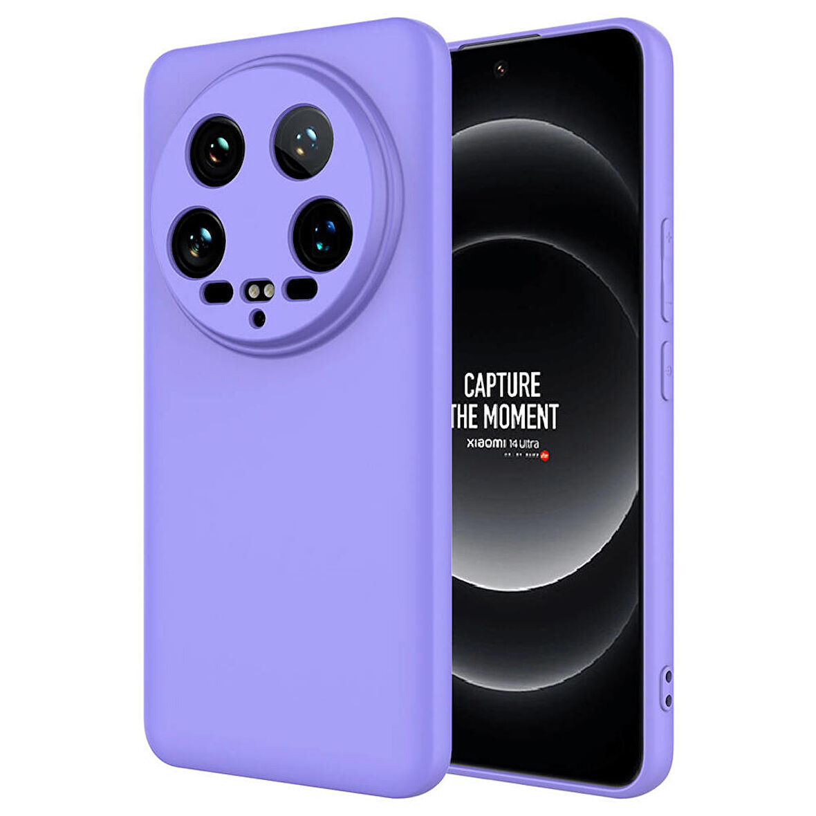Xiaomi Mi 14 Ultra Uyumlu Kılıf Mara Lansman Kapak Lila