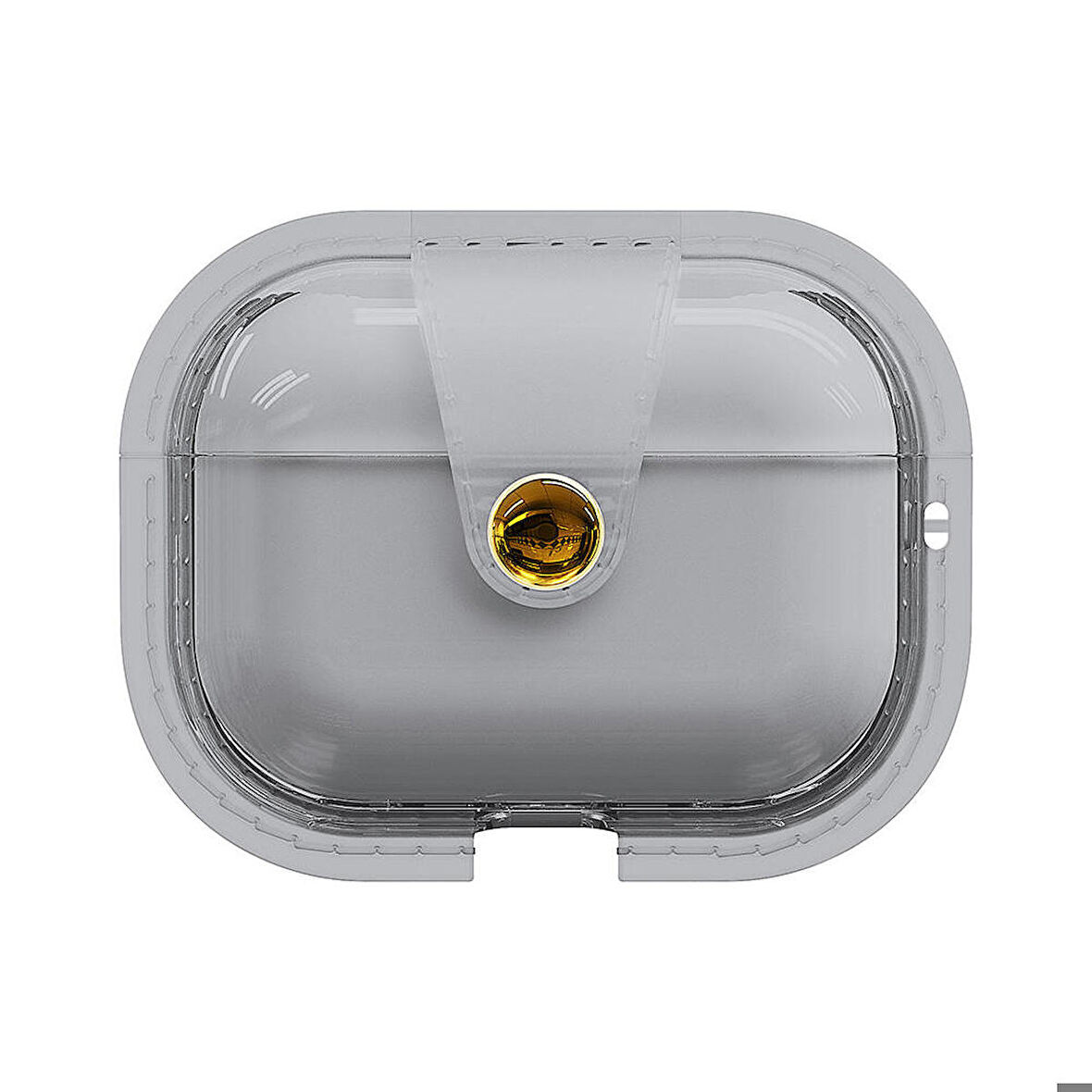 Apple Airpods Pro Uyumlu Kılıf Renkli Şık Tasarım Magnetik Silikon Kılıf Airbag 33  Şeffaf