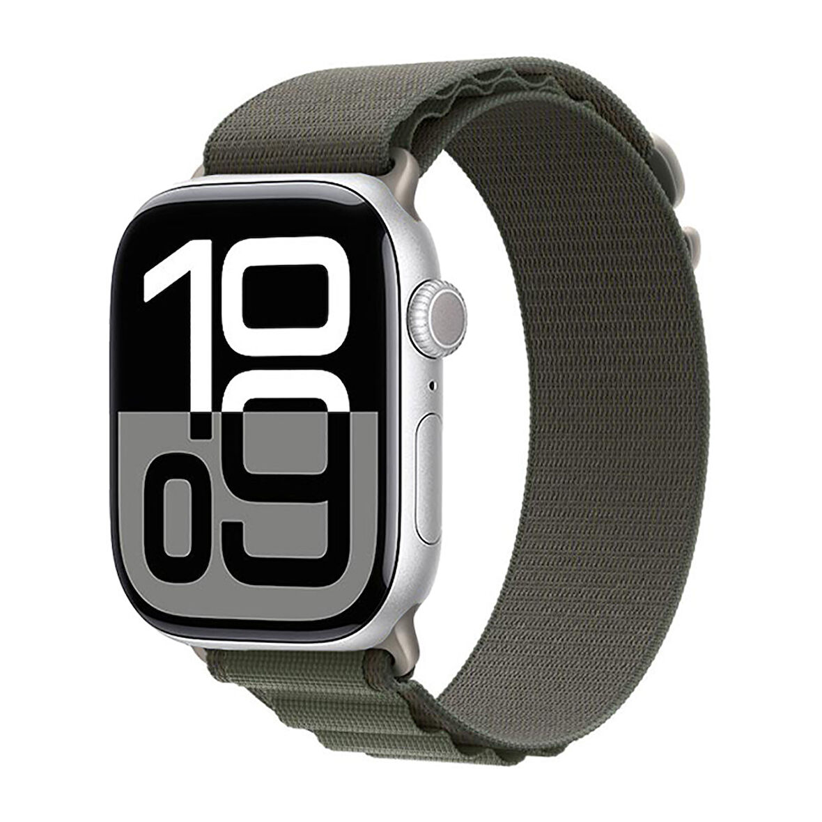 Apple Watch 10 46mm Uyumlu Zore KRD-74 Hasır Kordon