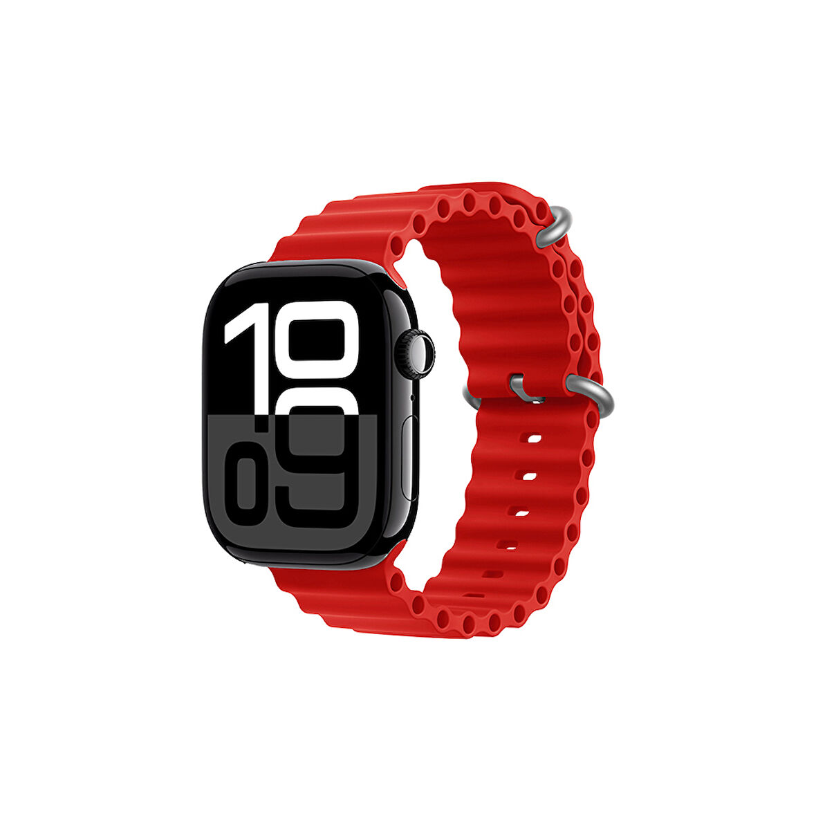 Apple Watch 10 42mm Uyumlu Zore KRD-75 Silikon Kordon
