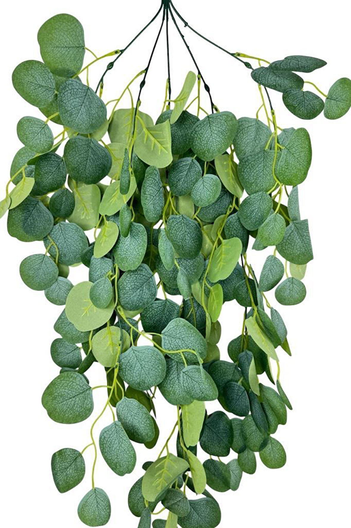 Yapay Çiçek Sarkan Pastel Lüx Okaliptus Büyük Yapraklı Yapay Sarmaşık 75*40cm