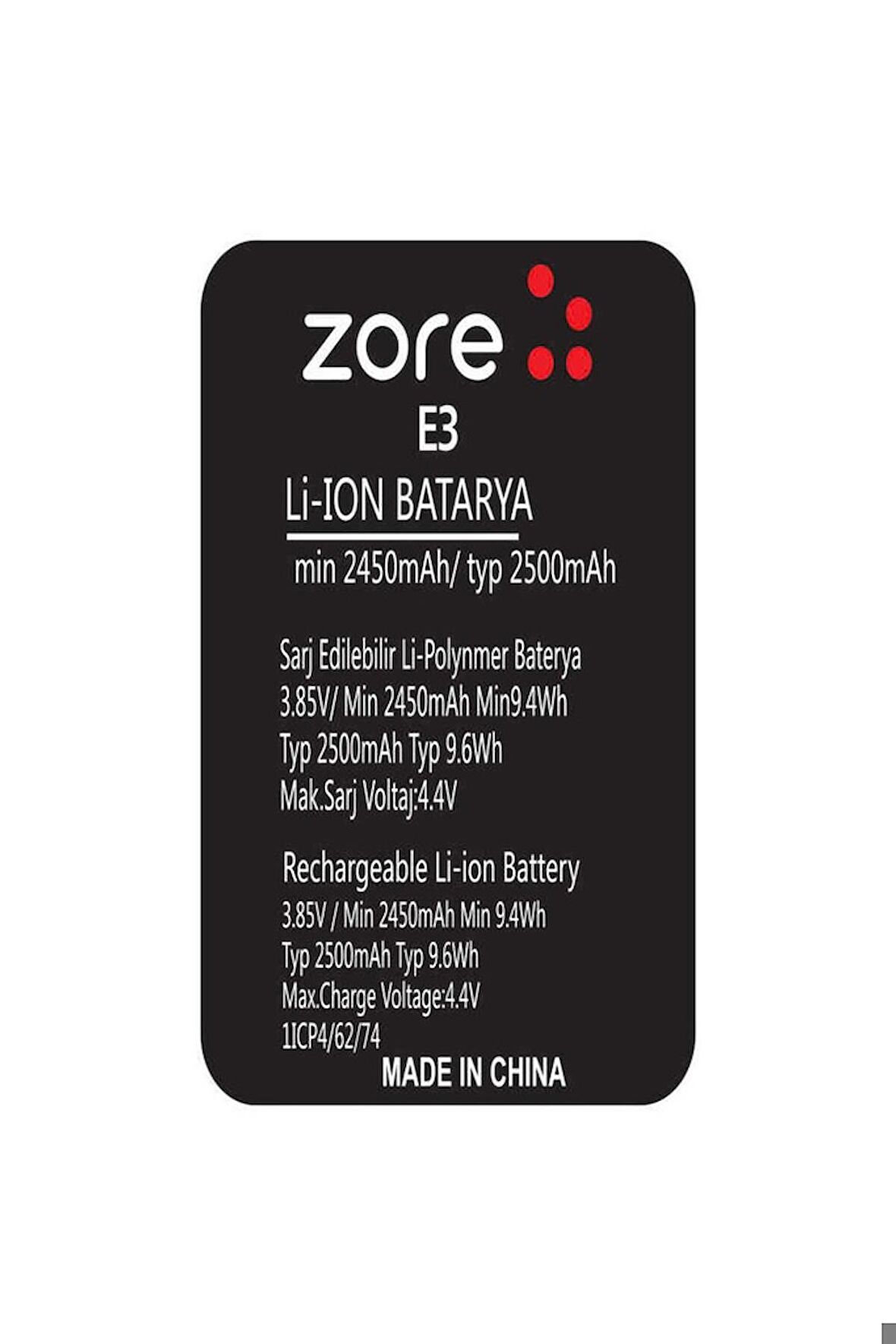 General Mobile Discovery E3 Quality Batarya