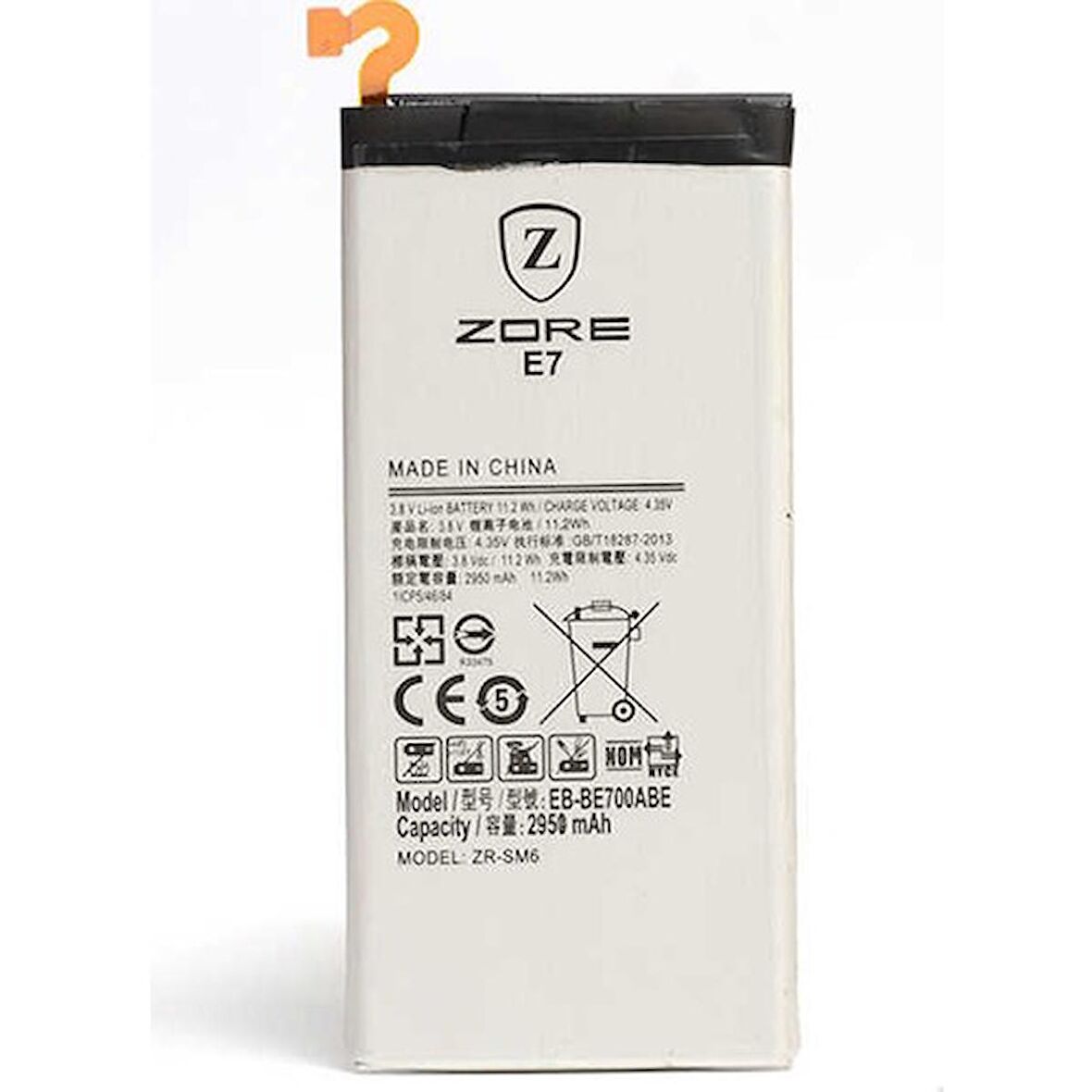 Samsung Galaxy E7 Uyumlu Tam Orjinal Batarya