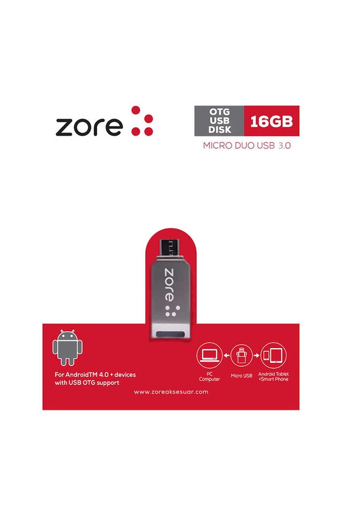 3.0 Micro Metal OTG 16 GB