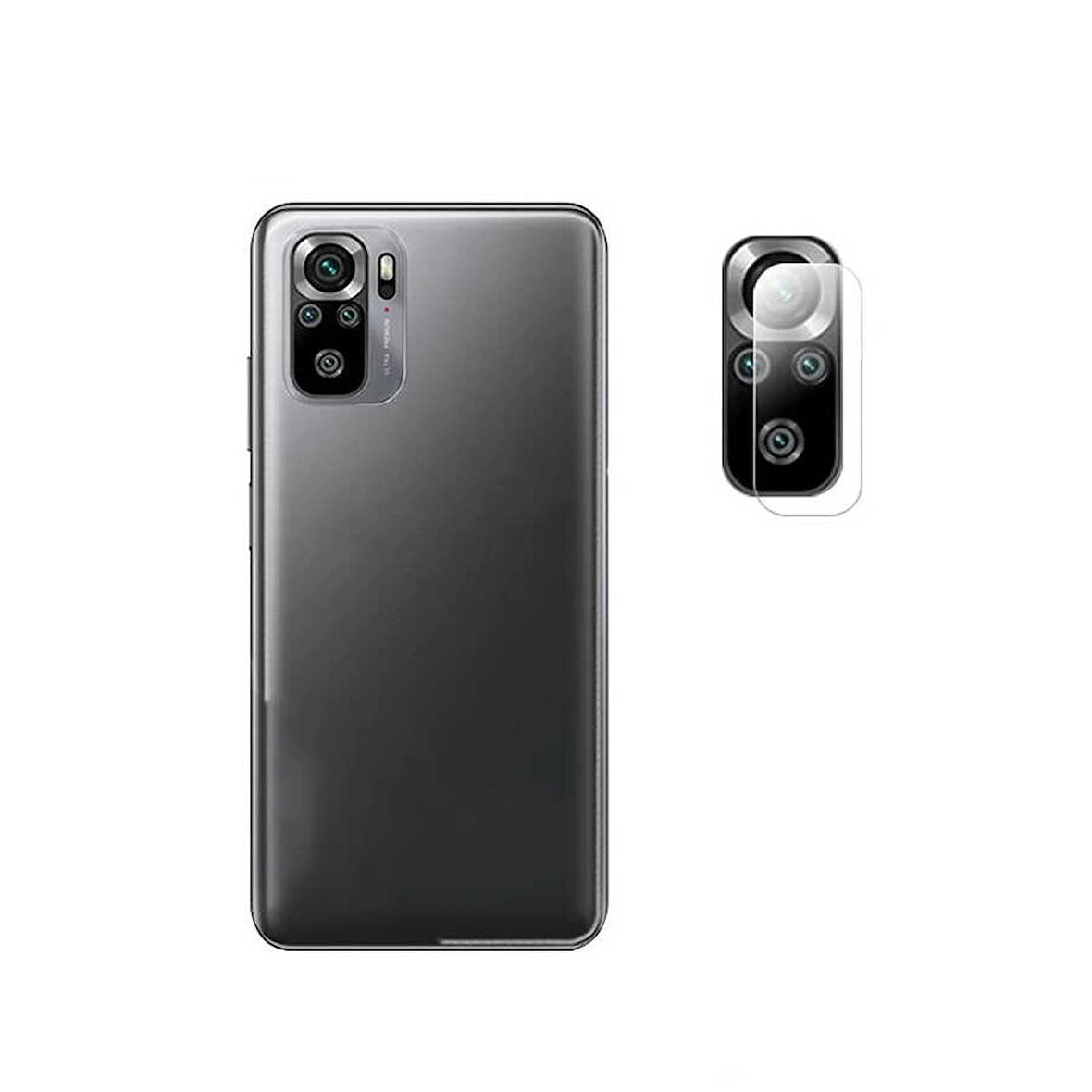 Xiaomi Redmi Note 10S Uyumlu Nano Kamera Koruyucu