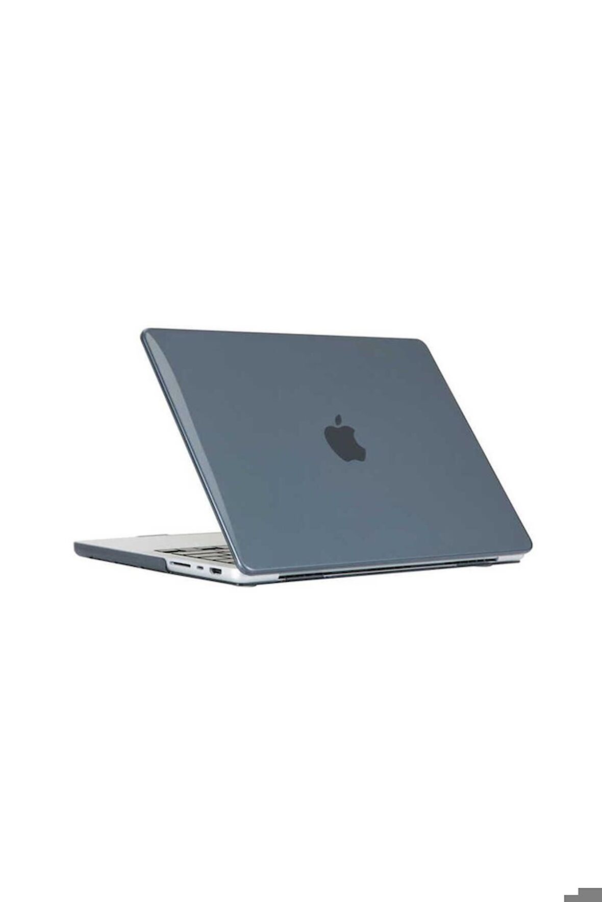 Apple Macbook 16.2' 2021 Uyumlu MSoft Kristal Kapak Siyah