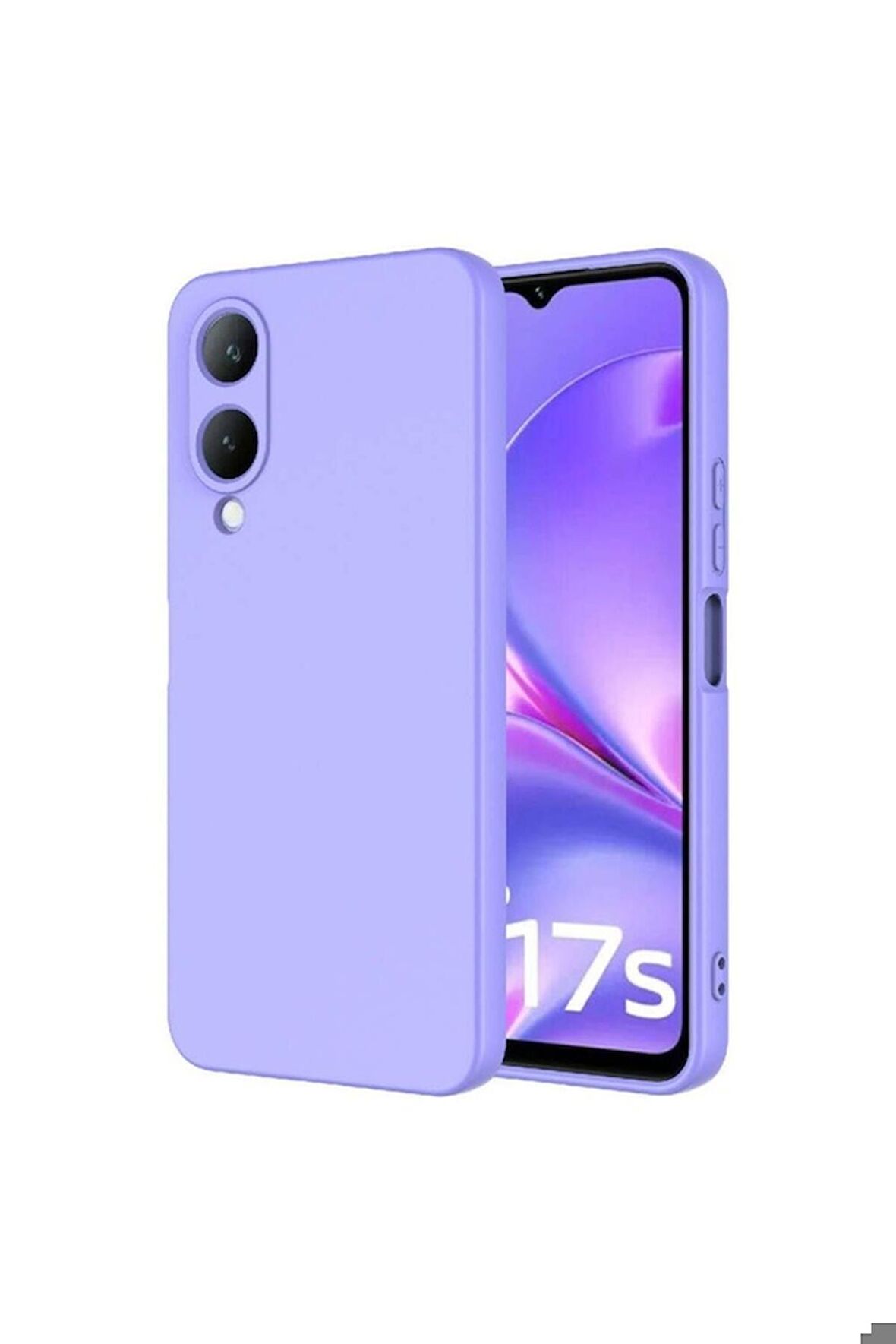 Vivo Y17S Uyumlu Kılıf Mara Lansman Kapak Lila