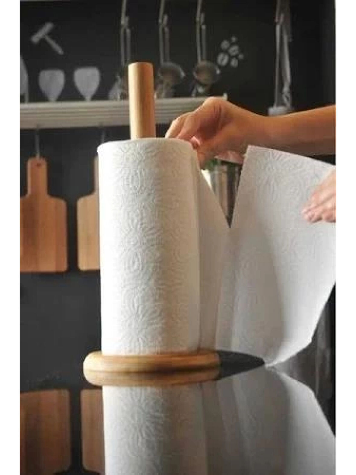 Cooker Yuvarlak Bambu Kağıt Havluluk