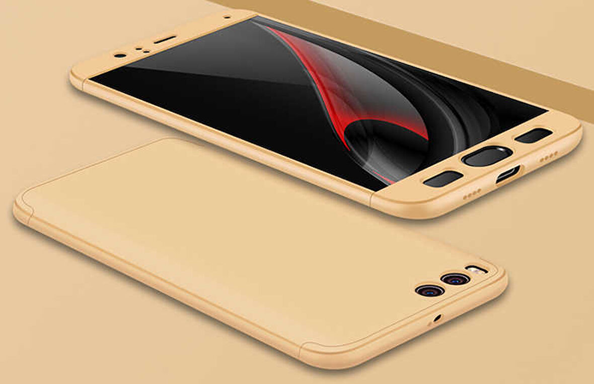 Xiaomi Mi 6 Uyumlu Kılıf Zore Ays Kapak Kırmızı