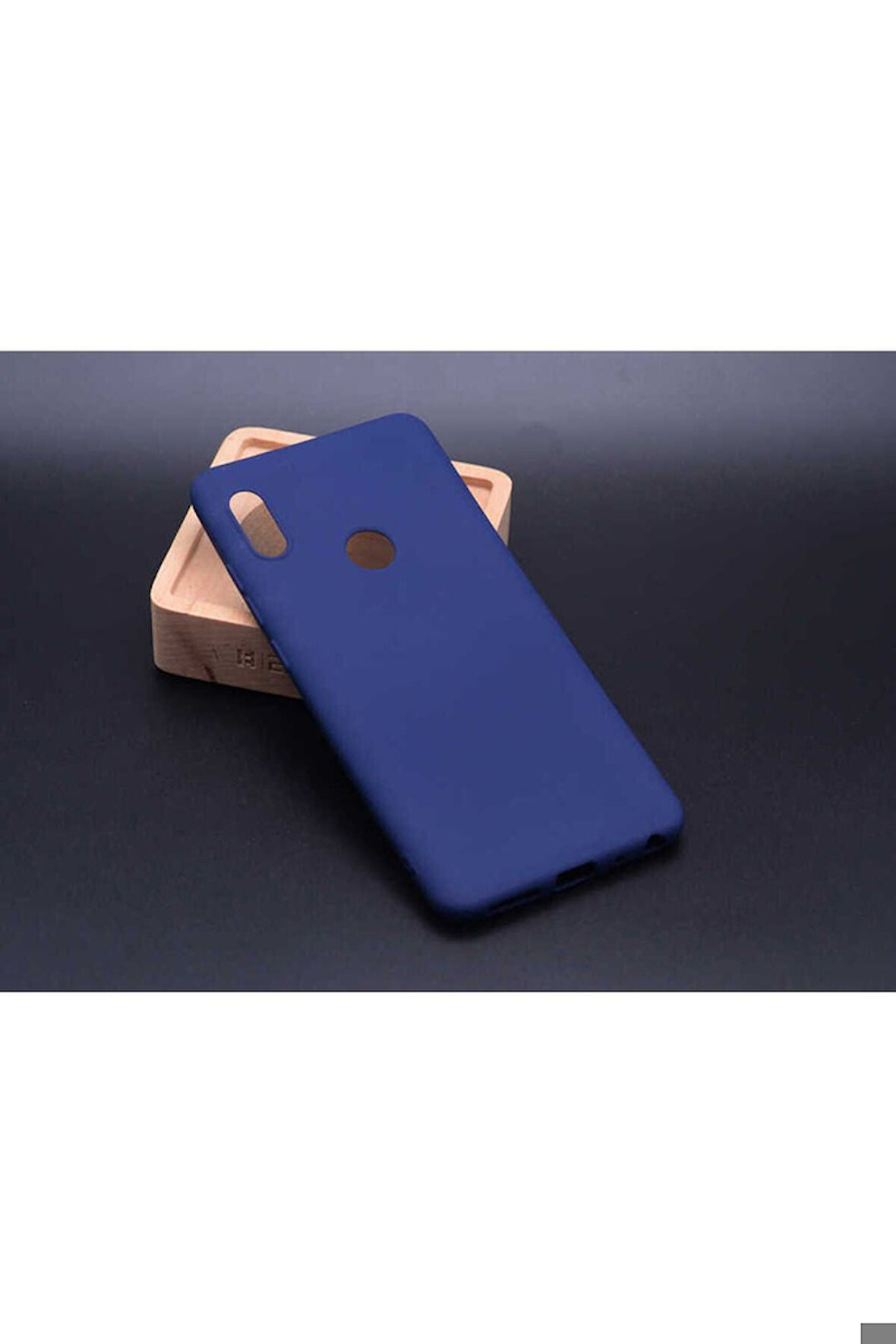 Xiaomi Redmi Note 5 Pro Uyumlu Kılıf Zore Premier Silikon Kapak Lacivert