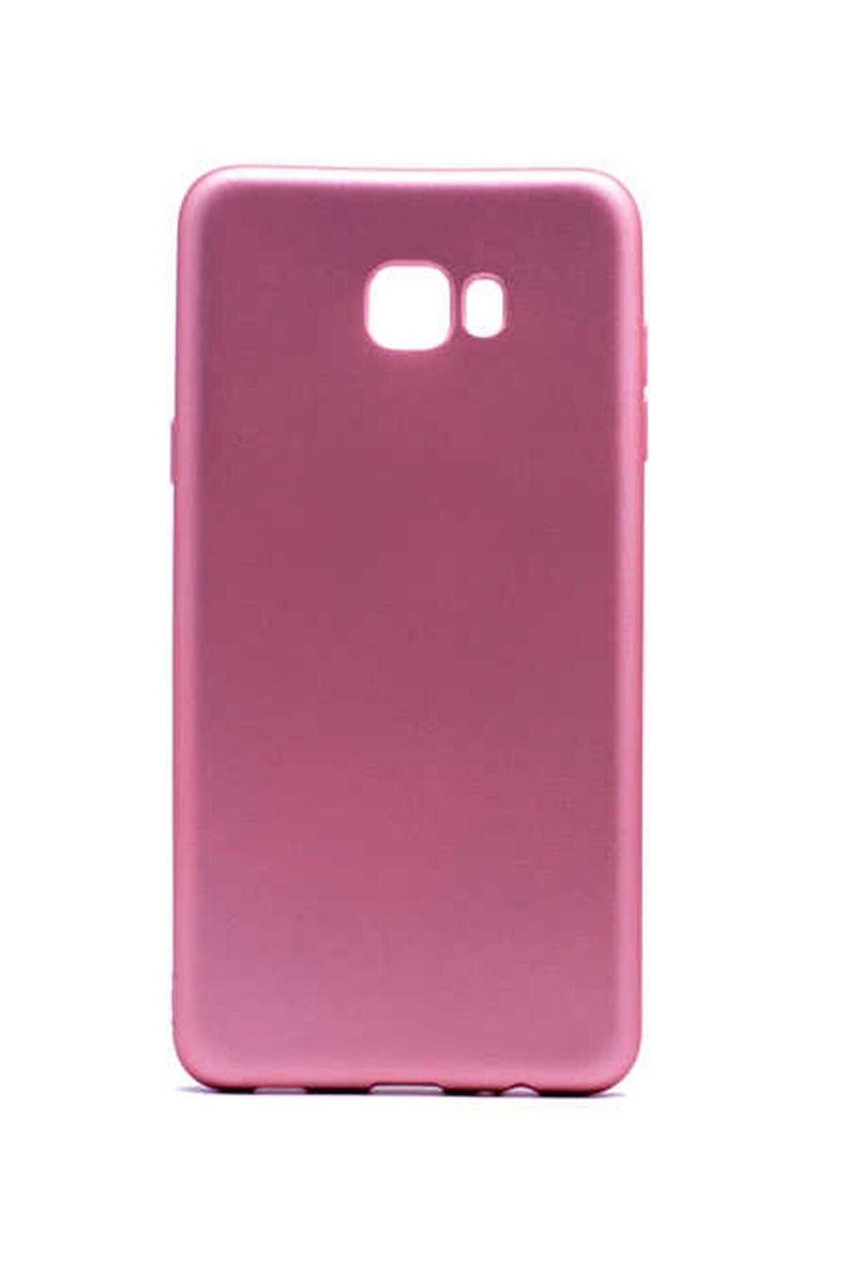 Samsung Galaxy C5 Pro Uyumlu Kılıf Zore Premier Silikon Kapak Rose Gold