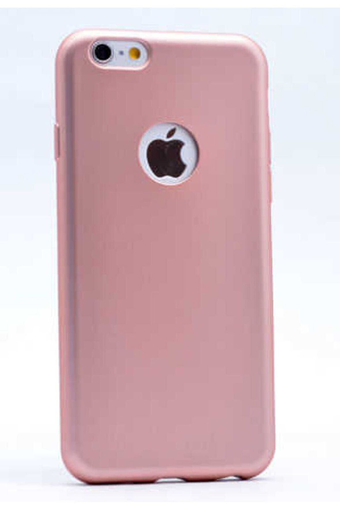 Apple iPhone 6 Plus Uyumlu Kılıf Zore Premier Silikon Kapak Rose Gold