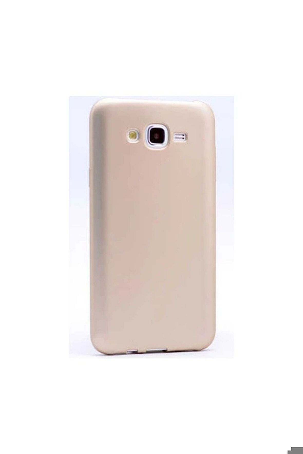 Samsung Galaxy J5 Uyumlu Kılıf Zore Premier Silikon Kapak Gold