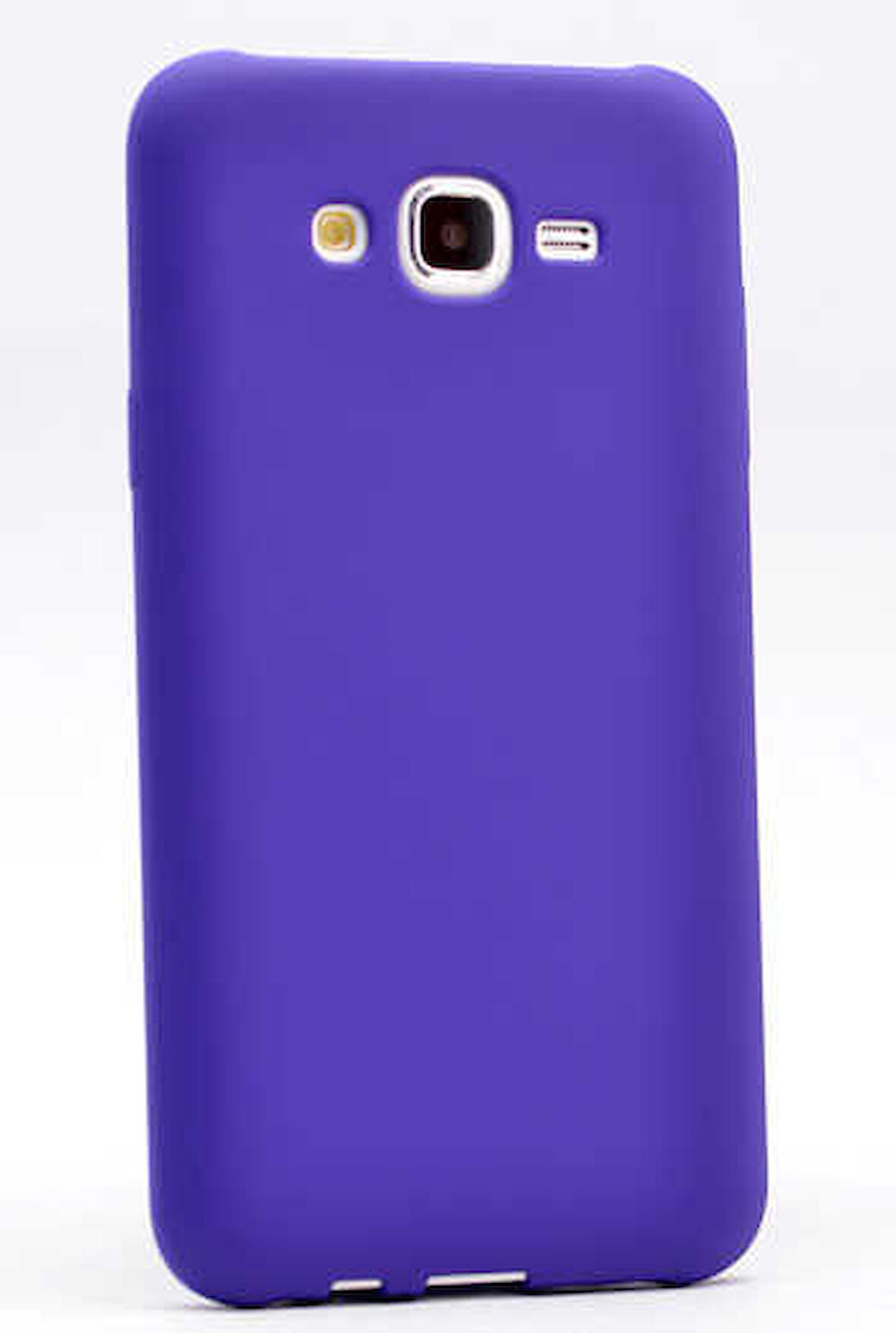 Samsung Galaxy J5 Uyumlu Kılıf Zore Premier Silikon Kapak Mor