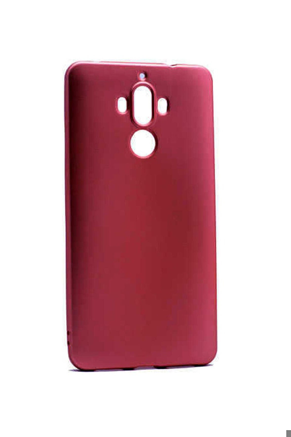 Huawei Mate 9 Uyumlu Kılıf Zore Premier Silikon Kapak Mürdüm