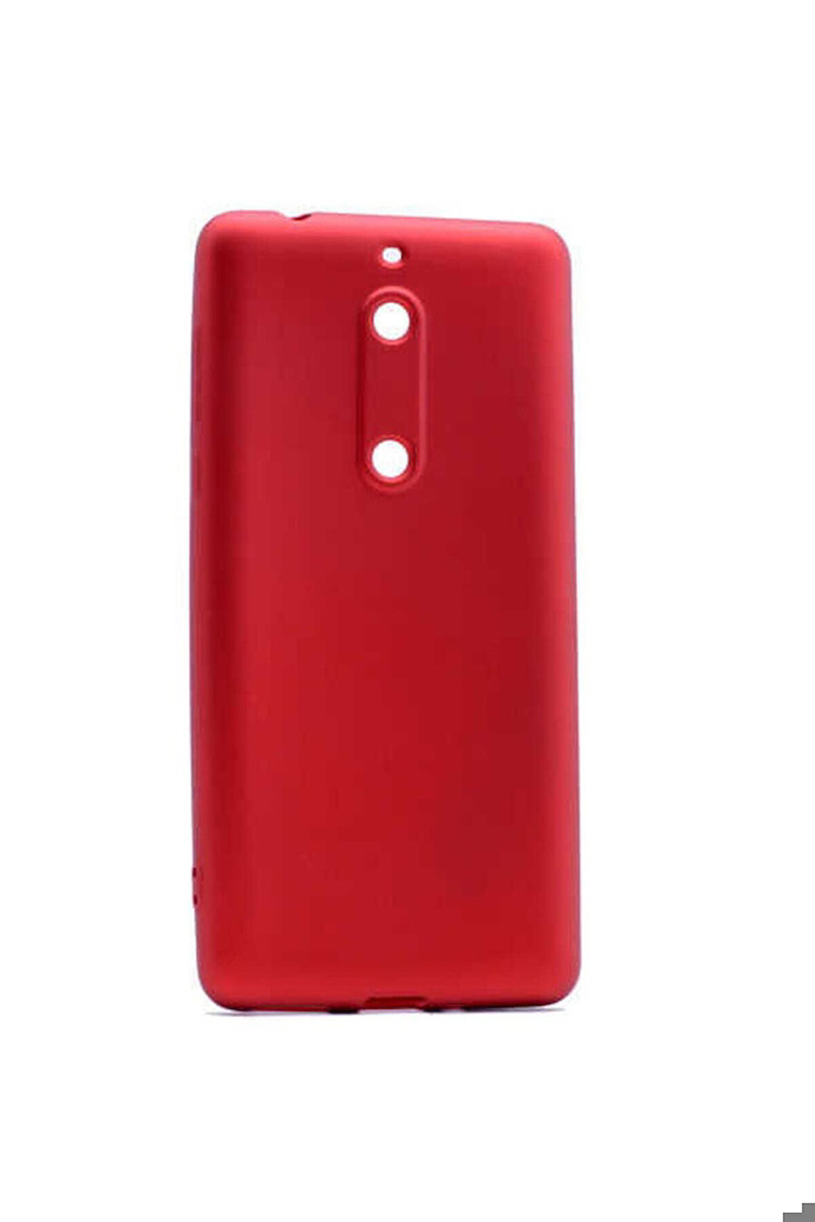 Nokia 5 Uyumlu Kılıf Zore Premier Silikon Kapak Kırmızı