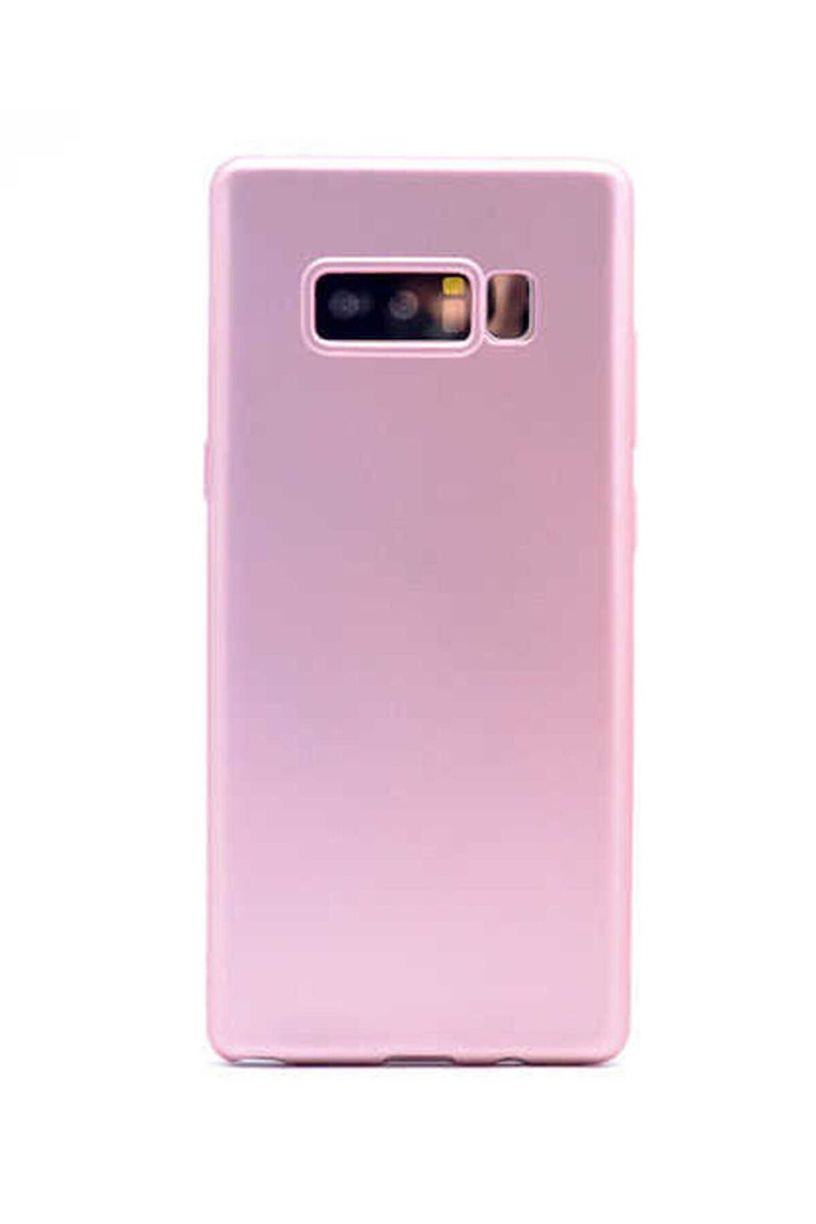 Samsung Galaxy Note 8 Uyumlu Kılıf Zore Premier Silikon Kapak Rose Gold