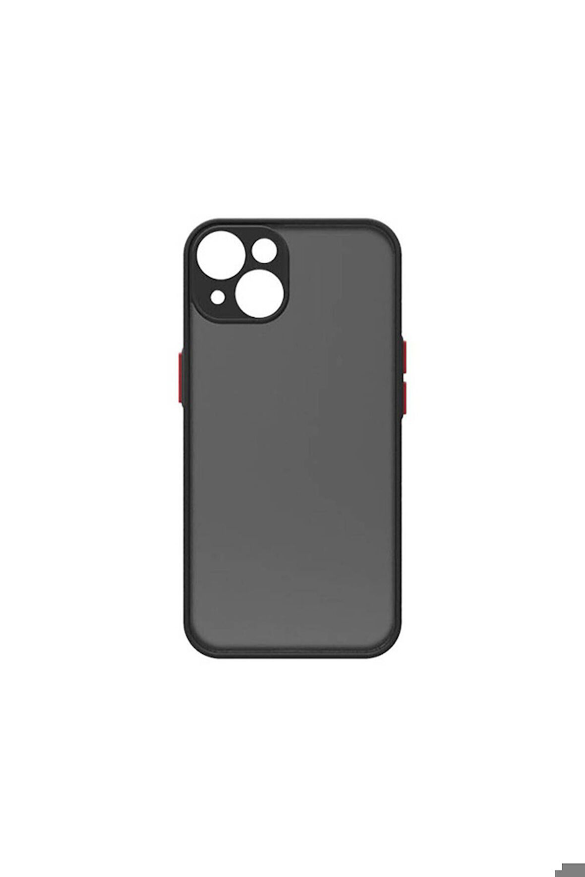 Apple iPhone 15 Plus Uyumlu Kılıf Zore Hux Kapak Siyah