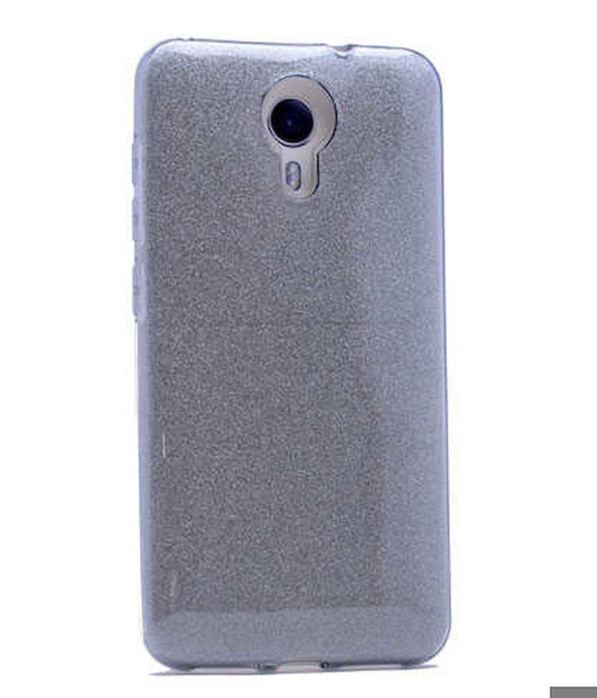 General Mobile 4G Android One Uyumlu Kılıf Zore Shining Silikon Siyah