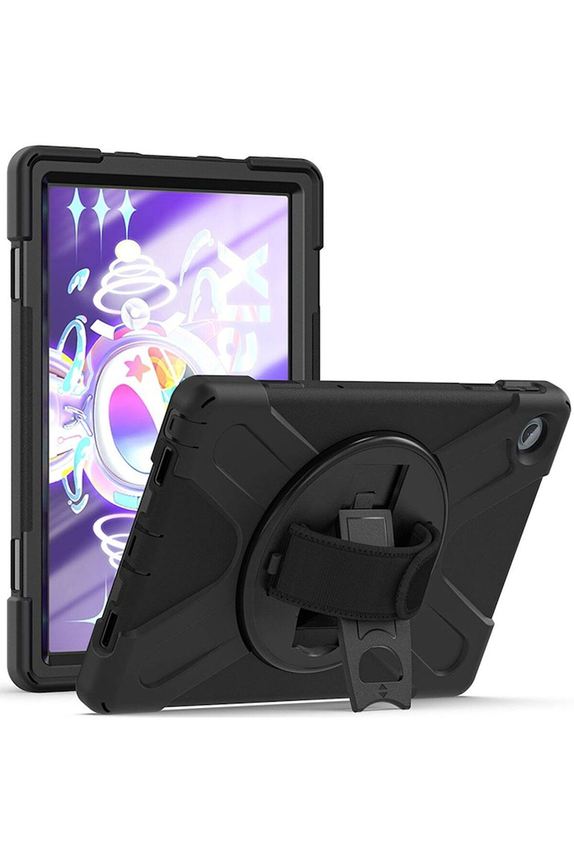 Lenovo Tab M10 Plus TB-125F - TB-128F 3. Jenerasyon Uyumlu Zore Defender Tablet Silikon