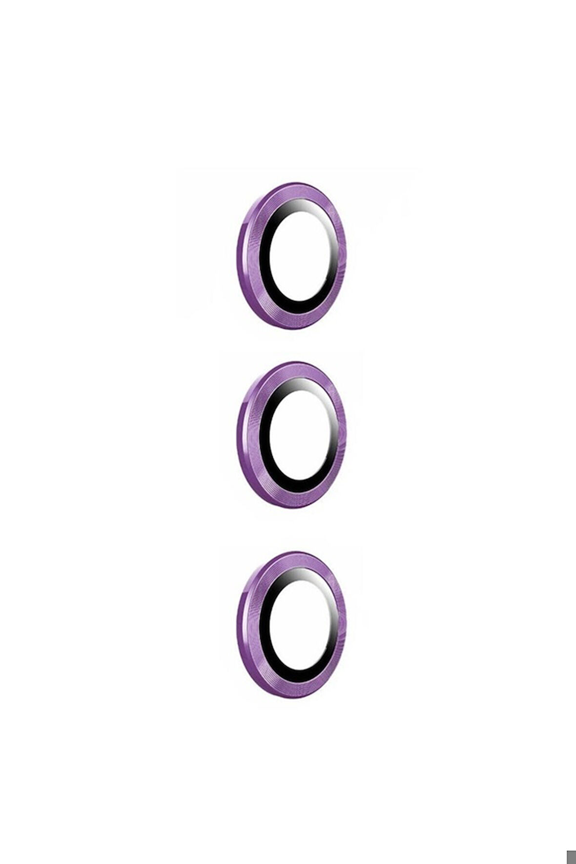 Samsung Galaxy S24 Plus Uyumlu Zore Kamera Lens Koruyucu Cam Filmi Derin Mor