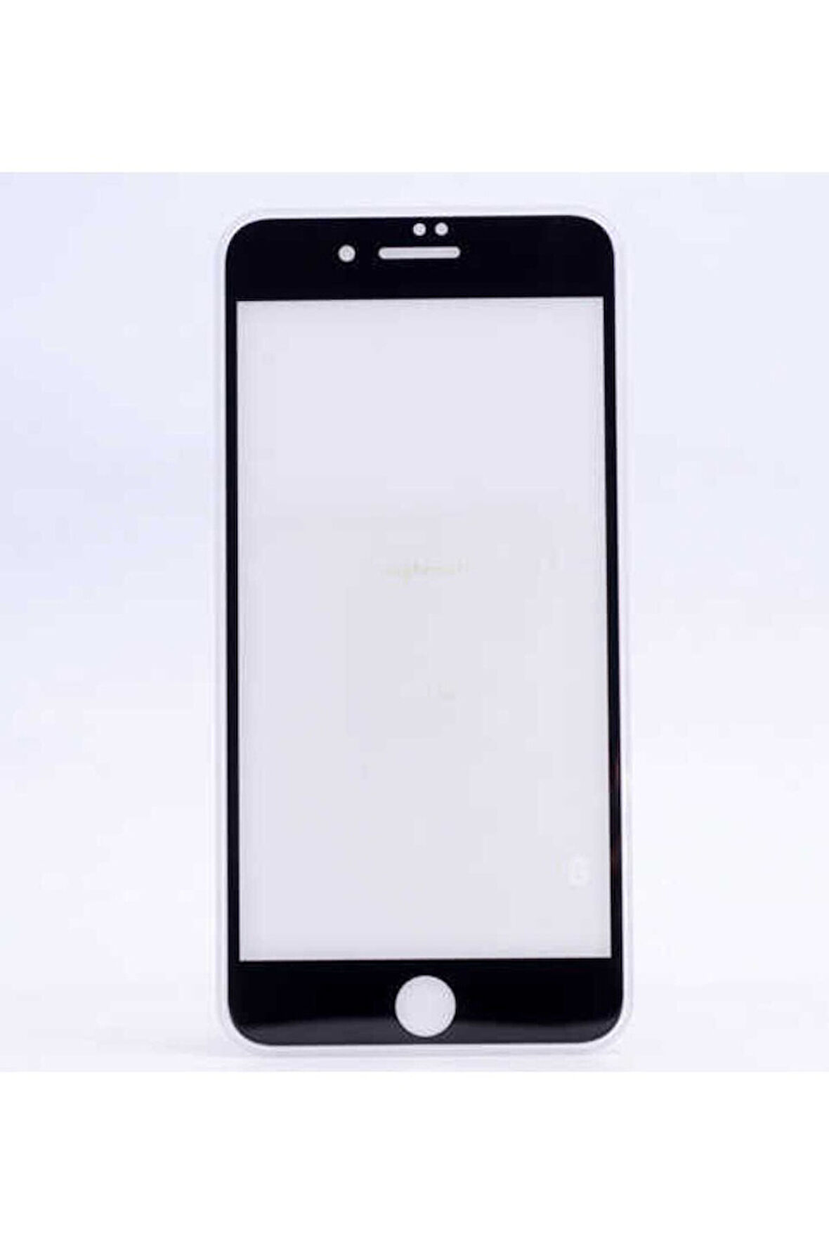 Apple iPhone 8 Plus Uyumlu Zore Kenarları Kırılmaya Dayanıklı Cam Ekran Koruyucu