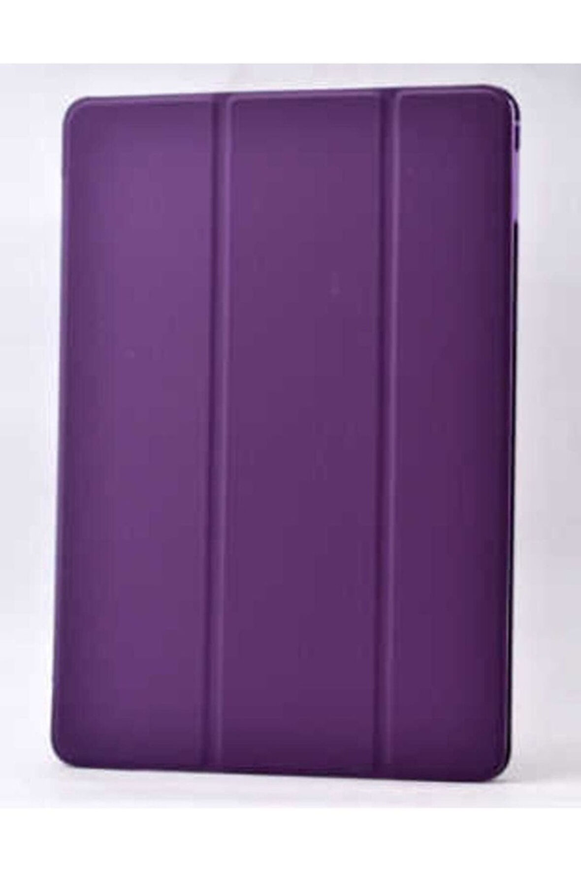 Apple iPad 9.7 2017 (5.Nesil) Uyumlu Zore Smart Cover Standlı 1-1 Kılıf Mor