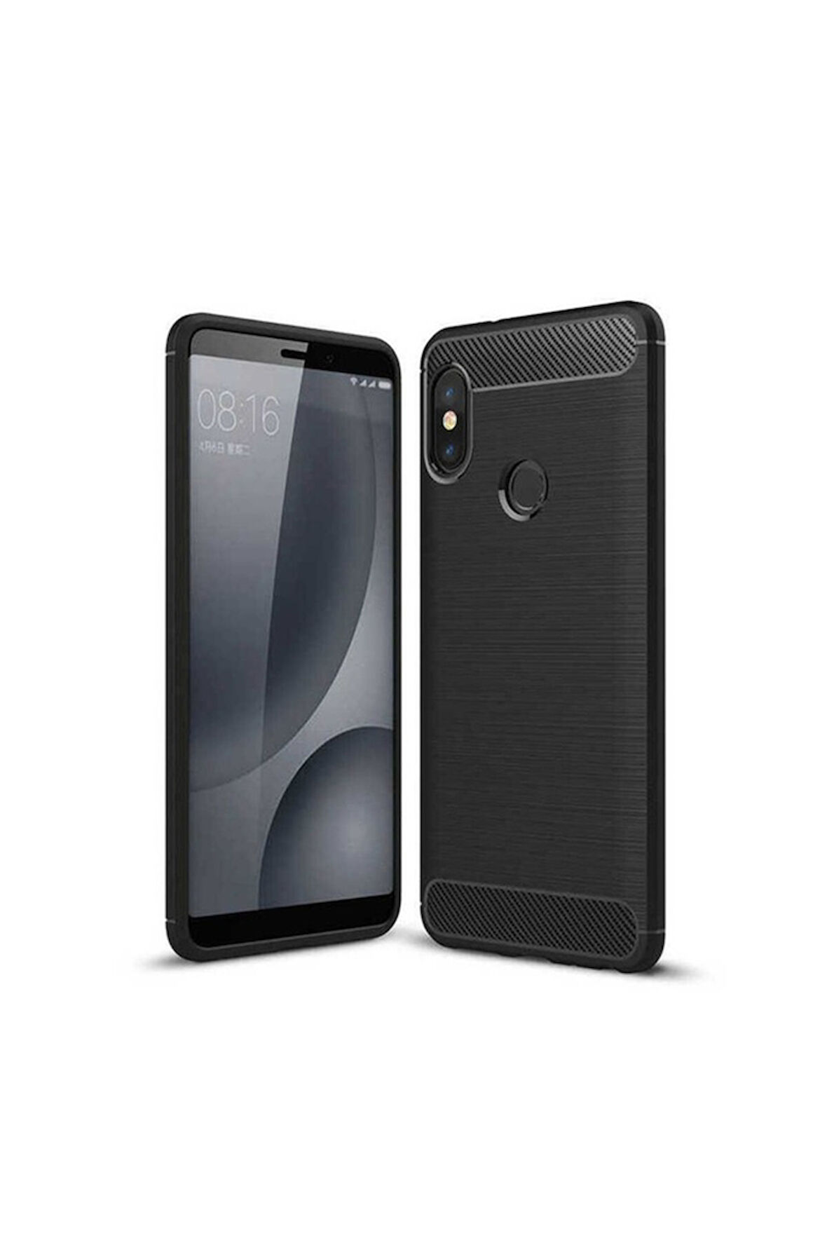 Xiaomi Redmi S2 Uyumlu Kılıf Zore Room Silikon Kapak Siyah