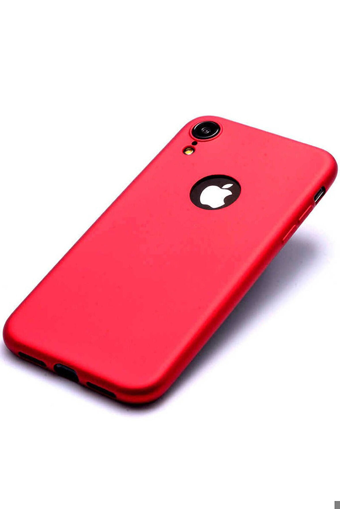 Apple iPhone XR Uyumlu Kılıf Zore Premier Silikon Kapak Kırmızı